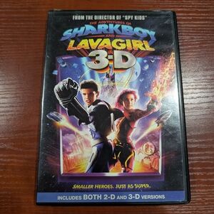 Shark Boy And Lava Girl 3D Dvd